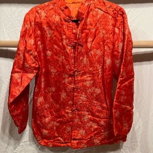 Authentic Handmade Vintage Vietnamese Silk Jacket XS